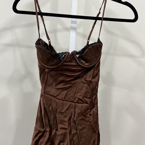 MIRROR PALAIS Silk Mini Dress - Picture 3 of 12